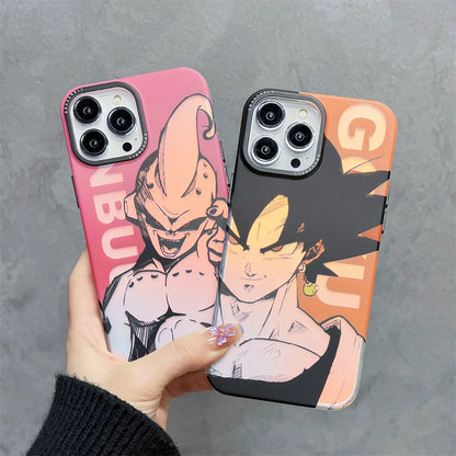 Bandai Laser Bling Anime Dragon Ball Cases Goku Vegeta Saiyan