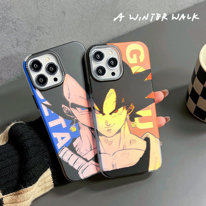 Bandai Laser Bling Anime Dragon Ball Cases Goku Vegeta Saiyan